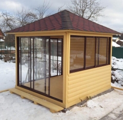 Застекленная беседка ВОЗДУХ, фото 4