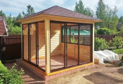 Застекленная беседка ВОЗДУХ, фото 1