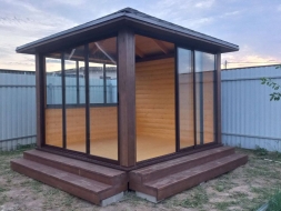 Застекленная беседка ВОЗДУХ, фото 2