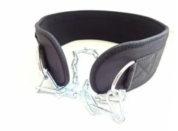 Синтетический пояс для утяжелителей с цепью, фото 1