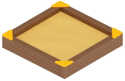 Песочница Солнышко мини - ИО 5.01.12, фото 1