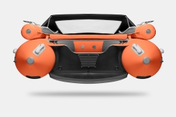 GLADIATOR E 380 X Expedition Оранжево-темносерый моторная лодка ПВХ, фото 6