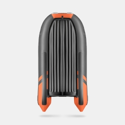 GLADIATOR E 380 X Expedition Оранжево-темносерый моторная лодка ПВХ, фото 5
