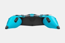 Gladiator C 400 AL ACTIVE Черно-бирюзовый моторная лодка ПВХ Алюминиевый пайол