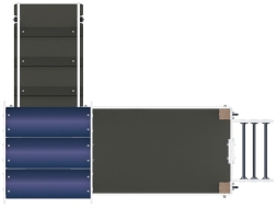 Паровозик (серо-синий) - Беседка мини - МФ 10.03.05-11, фото 5 Паровозик (серо-синий) - Беседка мини - МФ 10.03.05-11, фото 5