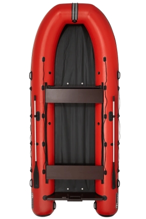 Моторная лодка ПВХ Фрегат 470 FM Light Jet/L/S (ФМ Лайт Джет/Л/С) Зеленый, фото 1