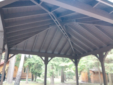 Навес для машин АСТОН Премиум комплектация, фото 3