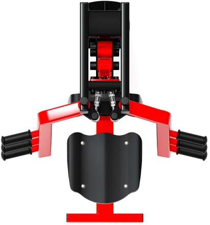 Бабочка (красный) - Уличный тренажер - СТ 028-11.И1, фото 5