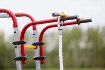 Детский спортивный комплекс для дачи ROMANA Fitness (цепные качели) Детский спортивный комплекс для дачи ROMANA Fitness (цепные качели)