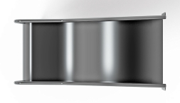 Горка из нержавеющей стали приставная 600 SNP 600.470-02, фото 5