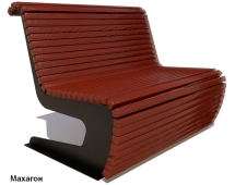 Скамейка парковая Сквер, Сосна 1,8 м