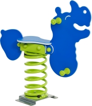 Качалка на пружине Safari Носорог для детской площадки