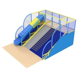Скалодром-вулкан с горкой (6,65*4,9*3,1 м.), фото 1 Скалодром-вулкан с горкой (6,65*4,9*3,1 м.), фото 1