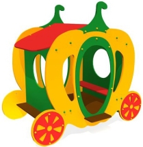 Детский игровой домик Карета ИМ093 для улицы