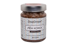 Шоколадная паста с кокосом, льном и стевией, в стекле, 265г