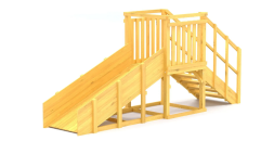 Зимняя горка Савушка Зима Wood 1, фото 1