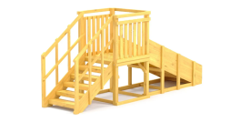 Зимняя горка Савушка Зима Wood 1, фото 3