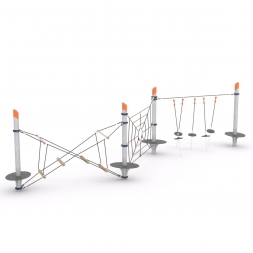 Канатная конструкция для лазания-03.02, фото 1