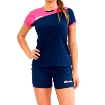 Форма волейб. жен. "MIKASA", арт. MT376-063-XS, р. XS, 100% полиэстер, фуксия-т.синий Форма волейб. жен. "MIKASA", арт. MT376-063-XS, р. XS, 100% полиэстер, фуксия-т.синий