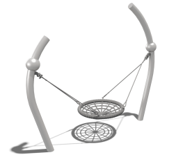 Качели гнездо Версаль КЧ501.00.1 для детских площадок, фото 1