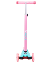 Самокат 3-колесный Snappy 3D, 120/80 мм, мятный/розовый Самокат 3-колесный Snappy 3D, 120/80 мм, мятный/розовый