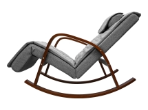 Массажное кресло качалка FUJIMO F2002 МСX Time2Chill Grey (Tailor 7) Вишня