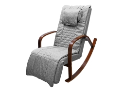 Массажное кресло качалка FUJIMO F2002 МСX Time2Chill Grey (Tailor 7) Вишня, фото 12