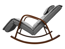 Массажное кресло качалка FUJIMO F2002 МСX Time2Chill Grey (Tailor 7) Вишня