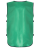 Манишка двухсторонняя JBIB-2001, взрослая, синий/зеленый