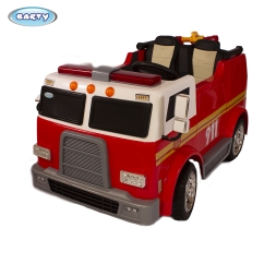 Пожарная машина - Двухместный электромобиль М010МР с пультом 911 M010MP, фото 2