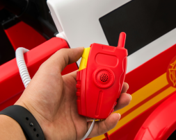 Пожарная машина - Двухместный электромобиль М010МР с пультом 911 M010MP, фото 5