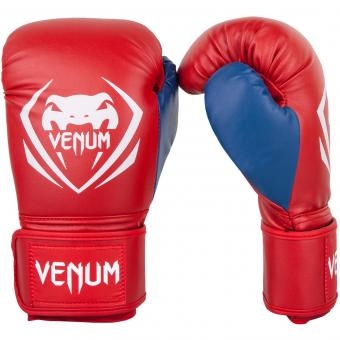 Перчатки боксерские Venum Contender Red/White-Blue, фото 1
