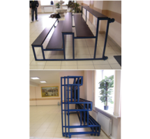 Трибуна мобильная трехрядная TМ-3 