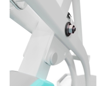 Велотренажер X-Bike DFC DavCreator Max PRO, бело-голубой Велотренажер X-Bike DFC DavCreator Max PRO, бело-голубой