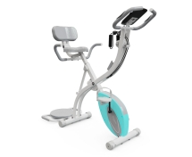 Велотренажер X-Bike DFC DavCreator Max PRO, бело-голубой Велотренажер X-Bike DFC DavCreator Max PRO, бело-голубой