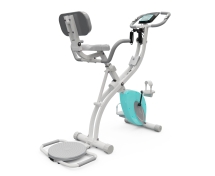 Велотренажер X-Bike DFC DavCreator Max PRO, бело-голубой Велотренажер X-Bike DFC DavCreator Max PRO, бело-голубой