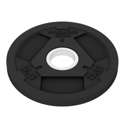 Диск олимпийский BRONZE GYM обрезиненный 2,5 кг, фото 2