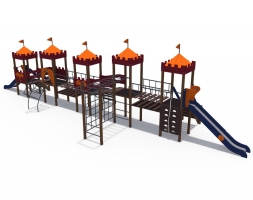 Детский игровой комплекс Империя Крепость Н-900 и Н-1500 ДИО 02050, фото 3