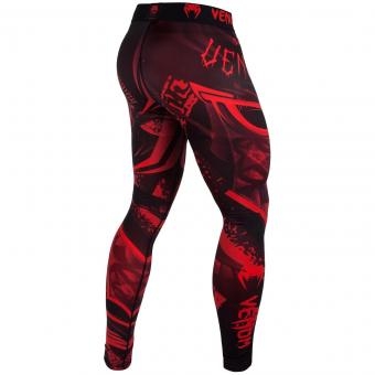 Компрессионные штаны Venum Gladiator Black/Red, фото 2
