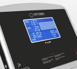 OXYGEN FITNESS NEW CLASSIC AURUM AC LCD Беговая дорожка, фото 3