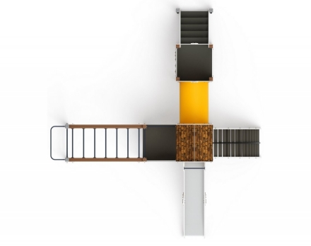 Детская игровая площадка Рада Эко ДИК 2.01.2.08-22 H=1200, фото 4