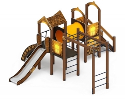 Детская игровая площадка Рада Эко ДИК 2.01.2.08-22 H=1200, фото 2