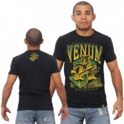Футболка Venum &quot;Jose Aldo Vitoria&quot; T-shirt - Black/Green