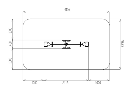 Качалка балансир Эко - ИО 21.Д.01.02-01 - Космопорт, фото 6