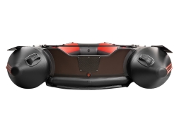 YACHTMAN-300 НДНД (Яхтман) красный-черный (лодка ПВХ нднд под мотор с усилением), фото 6