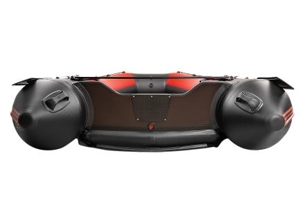 YACHTMAN-300 НДНД (Яхтман) красный-черный (лодка ПВХ нднд под мотор с усилением), фото 6