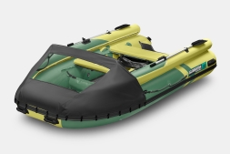 GLADIATOR E 380 X Expedition Зелено-оливковый моторная лодка ПВХ, фото 1