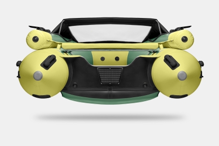 GLADIATOR E 380 X Expedition Зелено-оливковый моторная лодка ПВХ, фото 6