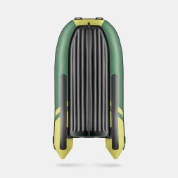 GLADIATOR E 380 X Expedition Зелено-оливковый моторная лодка ПВХ, фото 5