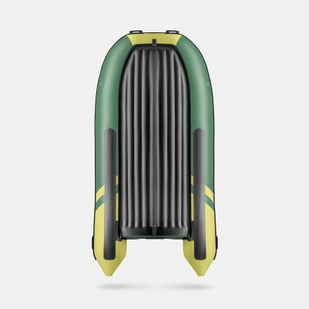 GLADIATOR E 380 X Expedition Зелено-оливковый моторная лодка ПВХ, фото 5